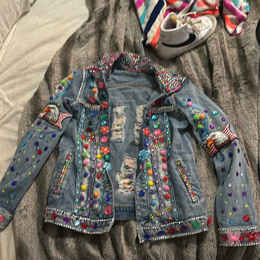 Custom made Jean jacket